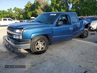 2004 Chevrolet Silverado 1500 LT with VIN 2GCEC13T441393911, listed as a Copart auction lot 47873804 with 251,280 mi miles and Salvage title. Bid and sale history available at DreamBid. Image 1.