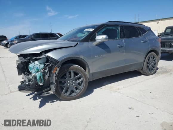 2023 Chevrolet Blazer LT с VIN 3GNKBJRS8PS204164, выставлен на аукционе Copart как лот 49138085 с пробегом 26 679 миль миль и Списание • Salvage title. История ставок и продаж доступна на DreamBid. Изображение 1.