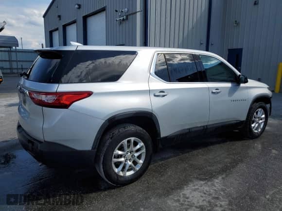 2020 Chevrolet Traverse LS с VIN 1GNEVLKW1LJ267129, выставлен на аукционе Copart как лот 80185845 с пробегом 69 646 миль миль и Чистый • Clean title. История ставок и продаж доступна на DreamBid. Изображение 3.