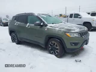 2021 Jeep Compass Trailhawk z VIN 3C4NJDDB7MT598103, wystawiony jako IAAI lot #41478590 z przebiegiem 95 036 mil mil oraz . Historia ofert i sprzedaży dostępna na DreamBid. Obrazek 1.