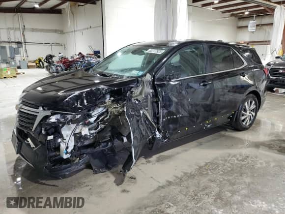 2023 Chevrolet Equinox LT с VIN 3GNAXUEG7PL116586, выставлен на аукционе Copart как лот 83777925 с пробегом 50 357 миль миль и Списание • Salvage title. История ставок и продаж доступна на DreamBid. Изображение 1.