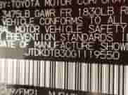 2016 Toyota Prius One z VIN JTDKDTB30G1119550, wystawiony jako IAAI lot #41312690 z przebiegiem 124 533 mil mil oraz . Historia ofert i sprzedaży dostępna na DreamBid. Obrazek 9.