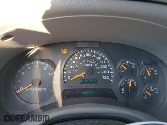 2004 Chevrolet TrailBlazer EXT LS with VIN 1GNES16S946138600, listed as a Copart auction lot 45181695 with 228,784 mi miles and Salvage title. Bid and sale history available at DreamBid. Image 9.