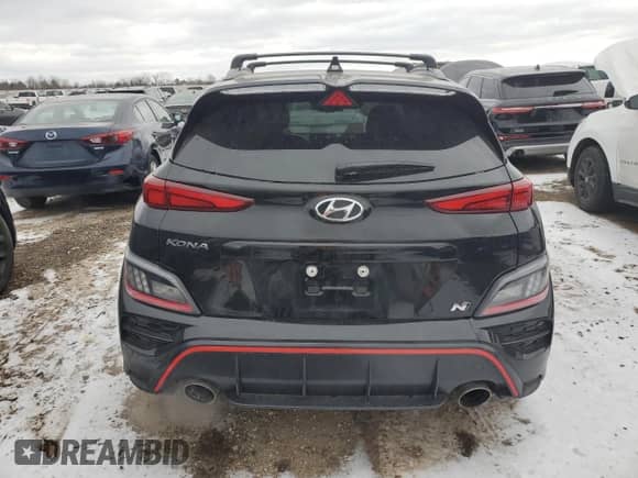 2023 Hyundai Kona с VIN KM8KH3AC3PU006126, выставлен на аукционе Copart как лот 88418605 с пробегом 14 834 миль миль и Списание • Salvage title. История ставок и продаж доступна на DreamBid. Изображение 6.
