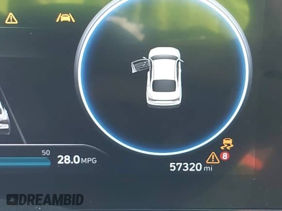 2024 Hyundai Elantra SEL z VIN KMHLM4DGXRU658930, wystawiony jako IAAI lot #43366736 z przebiegiem 57 320 mil mil oraz . Historia ofert i sprzedaży dostępna na DreamBid. Obrazek 15.