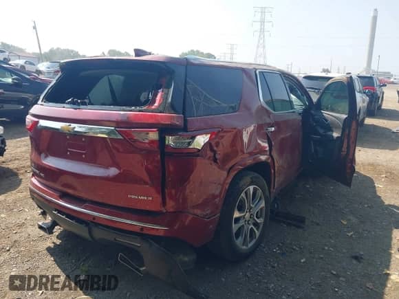 2020 Chevrolet Traverse Premier с VIN 1GNEVKKW6LJ187917, выставлен на аукционе IAAI как лот 42977403 с пробегом 43 860 миль миль и . История ставок и продаж доступна на DreamBid. Изображение 4.