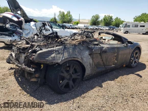 2007 Lamborghini Gallardo с VIN ZHWGU22T37LA04553, выставлен на аукционе Copart как лот 59555995 с пробегом Не указан миль и Списание • Salvage title. История ставок и продаж доступна на DreamBid. Изображение 3.
