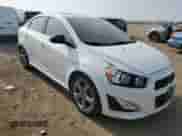 2015 Chevrolet Sonic RS with VIN 1G1JH5SB7F4111275, listed as a Copart auction lot 65477305 with 72,983 mi miles and Salvage title. Bid and sale history available at DreamBid. Image 4.