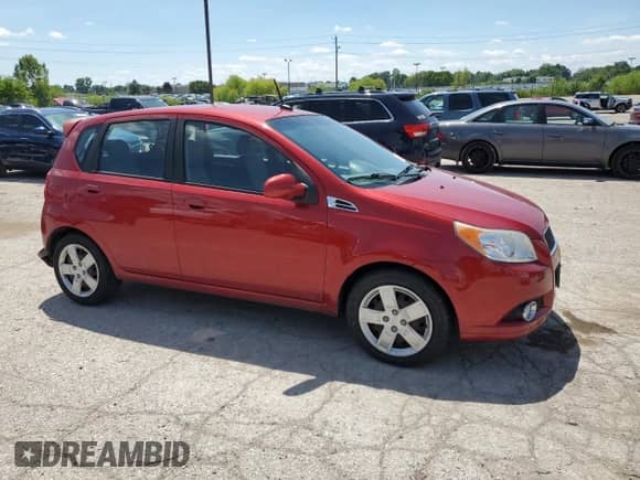 2010 Chevrolet Aveo 2LT with VIN KL1TG6DEXAB134237, listed as a Copart auction lot 57197714 with 172,210 mi miles and Clean title. Bid and sale history available at DreamBid. Image 4.
