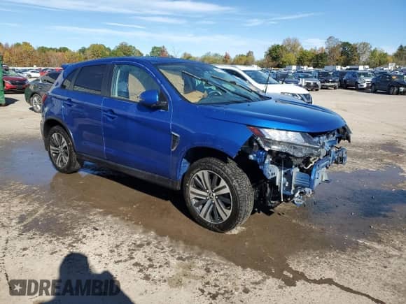 2021 Mitsubishi Outlander ES z VIN JA4ARUAU9MU034157, wystawiony jako Copart lot #86621645 z przebiegiem 67 670 mil mil oraz Szkoda całkowita • Salvage title. Historia ofert i sprzedaży dostępna na DreamBid. Obrazek 4.