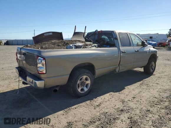 2009 Dodge 3500 SLT with VIN 3D7MX38LX9G518001, listed as a Copart auction lot 64695814 with Not provided miles and Salvage title. Bid and sale history available at DreamBid. Image 3.