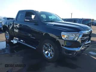 2022 Ram 1500 Big Horn z VIN 1C6RREBT1NN125608, wystawiony jako IAAI lot #41462184 z przebiegiem 59 935 mil mil oraz . Historia ofert i sprzedaży dostępna na DreamBid. Obrazek 1.