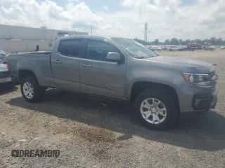 2021 Chevrolet Colorado 2WD LT z VIN 1GCGSCEN5M1202136, wystawiony jako Copart lot #64686315 z przebiegiem 94 318 mil mil oraz Szkoda całkowita • Salvage title. Historia ofert i sprzedaży dostępna na DreamBid. Obrazek 4.