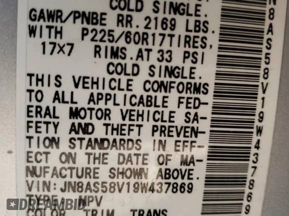 2009 Nissan Rogue SL z VIN JN8AS58V19W437869, wystawiony jako Copart lot #66903925 z przebiegiem 208 481 mil mil oraz Szkoda całkowita • Salvage title. Historia ofert i sprzedaży dostępna na DreamBid. Obrazek 14.