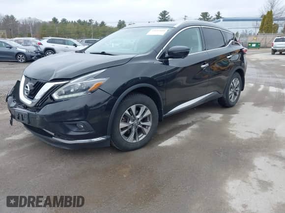 2018 Nissan Murano Platinum z VIN 5N1AZ2MH3JN108084, wystawiony jako IAAI lot #41845604 z przebiegiem 150 069 mil mil oraz . Historia ofert i sprzedaży dostępna na DreamBid. Obrazek 2.