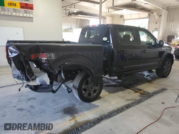 2020 Ford F-150 XL with VIN 1FTEW1E42LFB18204, listed as a Copart auction lot 81017735 with 94,715 mi miles and Salvage title. Bid and sale history available at DreamBid. Image 3.