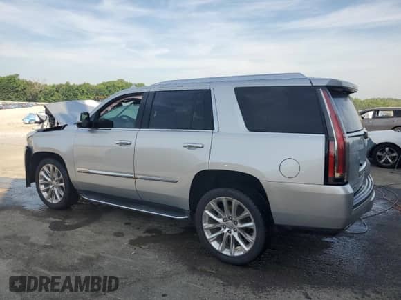 2016 Cadillac Escalade Luxury Collection with VIN 1GYS3BKJ8GR301679, listed as a Copart auction lot 62506565 with Not provided miles and Salvage title. Bid and sale history available at DreamBid. Image 2.