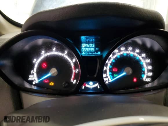 2018 Ford Fiesta S with VIN 3FADP4TJ7JM138759, listed as a Copart auction lot 57705245 with 69,239 mi miles and Non repairable. Bid and sale history available at DreamBid. Image 9.