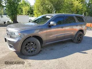 2017 Dodge Durango GT with VIN 1C4RDJDG7HC827965, listed as a Copart auction lot 81609485 with 85,406 mi miles and Salvage title. Bid and sale history available at DreamBid. Image 1.