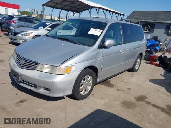 2004 Honda Odyssey EX с VIN 5FNRL18644B006856, выставлен на аукционе IAAI как лот 43214934 с пробегом 255 000 миль миль и . История ставок и продаж доступна на DreamBid. Изображение 2.