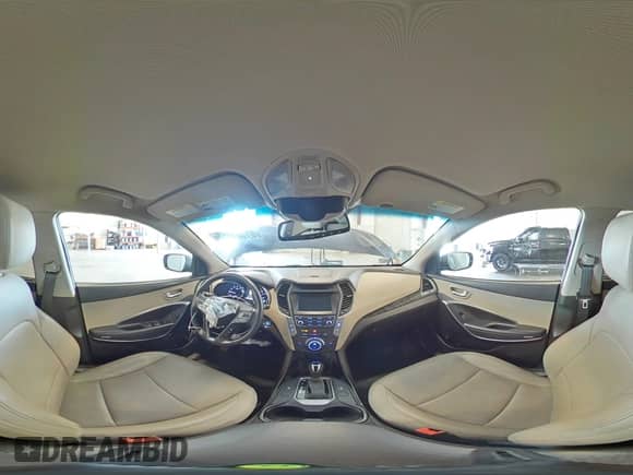2017 Hyundai Santa Fe 2.4L z VIN 5XYZUDLB5HG463127, wystawiony jako Copart lot #61585855 z przebiegiem 110 596 mil mil oraz Szkoda całkowita • Salvage title. Historia ofert i sprzedaży dostępna na DreamBid. Obrazek 16.