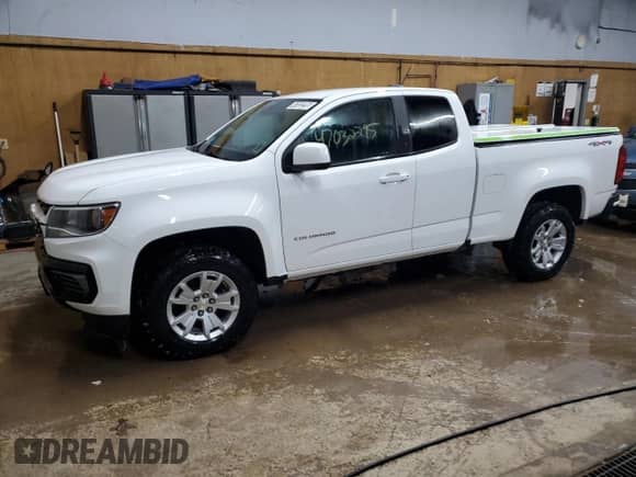 2021 Chevrolet Colorado 4WD LT с VIN 1GCHTCEA8M1238398, выставлен на аукционе Copart как лот 47032295 с пробегом 63 245 миль миль и Чистый • Clean title. История ставок и продаж доступна на DreamBid. Изображение 1.