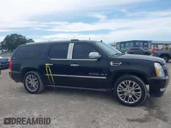 2008 Cadillac Escalade ESV with VIN 1GYFC66858R219653, listed as a IAAI auction lot 42771700 with 177,652 mi miles and . Bid and sale history available at DreamBid. Image 13.