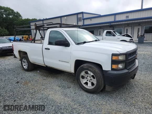 2014 Chevrolet Silverado 1500 Work Truck z VIN 1GCNCPEC5EZ294331, wystawiony jako Copart lot #65735725 z przebiegiem 416 808 mil mil oraz Czysty tytuł • Clean title. Historia ofert i sprzedaży dostępna na DreamBid. Obrazek 4.
