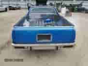 1981 Chevrolet El Camino with VIN 1GCCW80J2BD432782, listed as a Copart auction lot 41821285 with 24,296 mi miles and Salvage title. Bid and sale history available at DreamBid. Image 6.