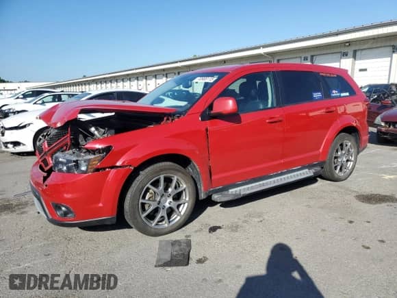 2017 Dodge Journey GT with VIN 3C4PDDEG5HT515199, listed as a Copart auction lot 70908115 with 86,449 mi miles and Salvage title. Bid and sale history available at DreamBid. Image 1.