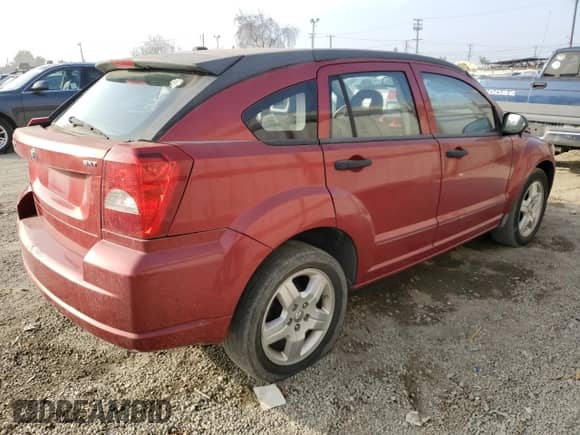 2008 Dodge Caliber SXT with VIN 1B3HB48C88D672008, listed as a Copart auction lot 87148384 with 201,202 mi miles and Clean title. Bid and sale history available at DreamBid. Image 3.