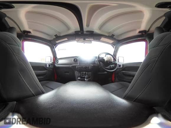 2022 Jeep Wrangler Unlimited Sport with VIN 1C4HJXKN6NW149177, listed as a IAAI auction lot 41509598 with 104,609 mi miles and . Bid and sale history available at DreamBid. Image 19.