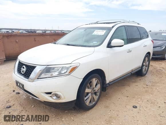 2013 Nissan Pathfinder SL with VIN 5N1AR2MN5DC668453, listed as a IAAI auction lot 41616759 with 188,915 mi miles and . Bid and sale history available at DreamBid. Image 2.