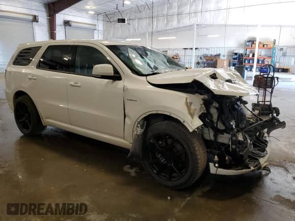 2022 Dodge Durango R/T with VIN 1C4SDJCT0NC223461, listed as a Copart auction lot 80561725 with 67,726 mi miles and Salvage title. Bid and sale history available at DreamBid. Image 4.