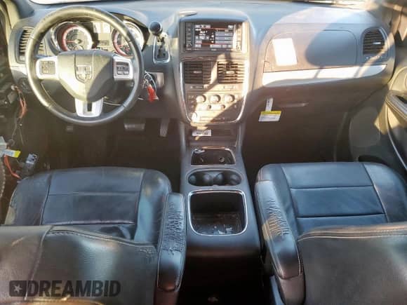 2015 Dodge Grand Caravan SXT z VIN 2C4RDGCG3FR569355, wystawiony jako Copart lot #85912815 z przebiegiem 107 658 mil mil oraz Szkoda całkowita • Salvage title. Historia ofert i sprzedaży dostępna na DreamBid. Obrazek 8.