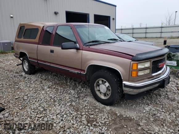 1996 GMC Sierra 1500 z VIN 2GTEC19R8T1529807, wystawiony jako Copart lot #66665385 z przebiegiem 162 241 mil mil oraz Nie do naprawy • Non repairable. Historia ofert i sprzedaży dostępna na DreamBid. Obrazek 4.