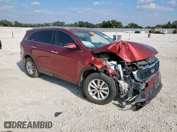 2019 Kia Sorento LX with VIN 5XYPG4A54KG465227, listed as a Copart auction lot 85184965 with Not provided miles and Clean title. Bid and sale history available at DreamBid. Image 4.