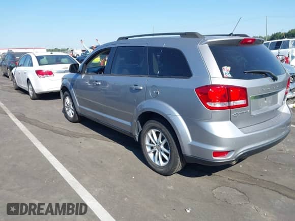 2015 Dodge Journey SXT with VIN 3C4PDDBG9FT578663, listed as a IAAI auction lot 43155280 with 192,831 mi miles and . Bid and sale history available at DreamBid. Image 3.