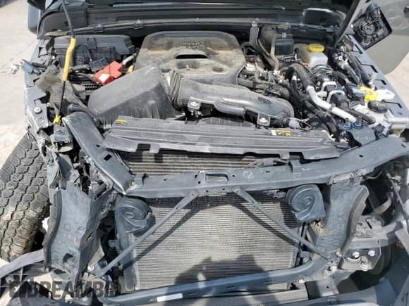 2021 Jeep Wrangler Unlimited Sport Altitude with VIN 1C4HJXDN0MW509619, listed as a Copart auction lot 66619475 with 54,606 mi miles and Salvage title. Bid and sale history available at DreamBid. Image 12.