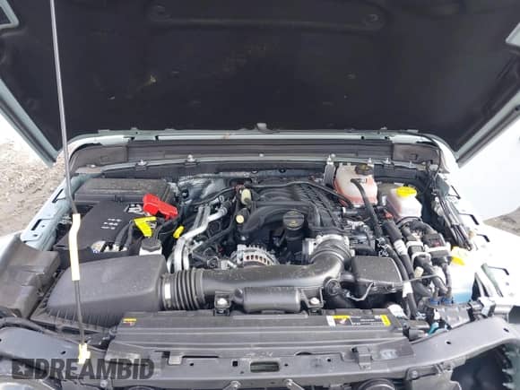 2024 Jeep Wrangler Sahara with VIN 1C4PJXEG6RW277739, listed as a IAAI auction lot 42867736 with 9,183 mi miles and . Bid and sale history available at DreamBid. Image 10.