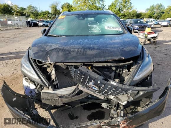 2019 Nissan Murano SL z VIN 5N1AZ2MS0KN154453, wystawiony jako Copart lot #68526855 z przebiegiem Nie podano mil oraz Szkoda całkowita • Salvage title. Historia ofert i sprzedaży dostępna na DreamBid. Obrazek 12.