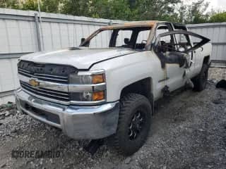 2015 Chevrolet Silverado 2500HD LT with VIN 1GC1KVE86FF136892, listed as a Copart auction lot 66849745 with Not provided miles and Salvage title. Bid and sale history available at DreamBid. Image 1.