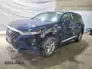 2019 Hyundai Santa Fe SE with VIN 5NMS2CAD4KH118982, listed as a Copart auction lot 59805895 with 85,511 mi miles and Salvage title. Bid and sale history available at DreamBid. Image 1.