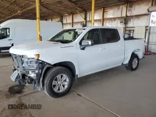 2021 Chevrolet Silverado 1500 LT с VIN 3GCPWCET6MG285063, выставлен на аукционе Copart как лот 64038045 с пробегом 52 726 миль миль и Списание • Salvage title. История ставок и продаж доступна на DreamBid. Изображение 1.