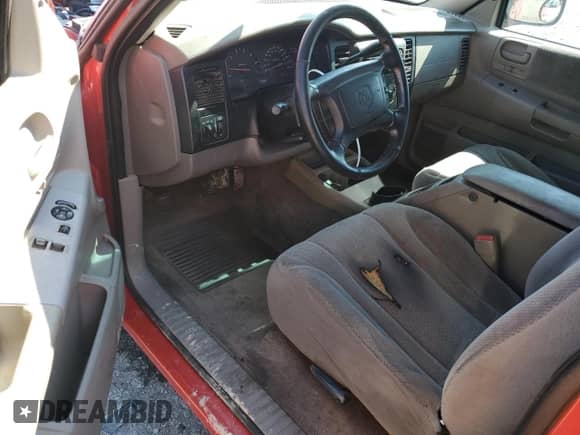2004 Dodge Dakota with VIN 1D7FL36N14S638330, listed as a Copart auction lot 56381505 with 142,873 mi miles and Salvage title. Bid and sale history available at DreamBid. Image 8.
