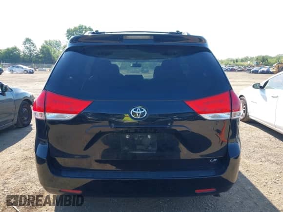2012 Toyota Sienna LE AAS with VIN 5TDKK3DC5CS238128, listed as a IAAI auction lot 43015762 with 298,422 mi miles and . Bid and sale history available at DreamBid. Image 16.