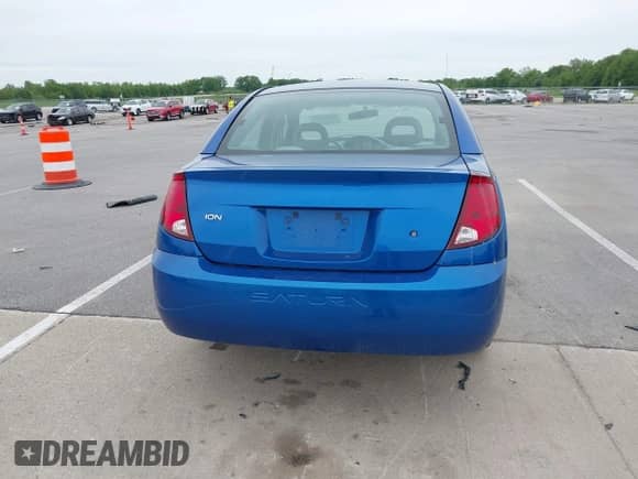 2004 Saturn ION ION 3 with VIN 1G8AL52F04Z198763, listed as a IAAI auction lot 42336818 with 184,293 mi miles and . Bid and sale history available at DreamBid. Image 16.