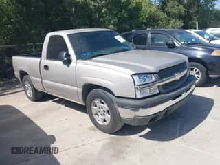 2005 Chevrolet Silverado 1500 Work Truck with VIN 1GCEC14V05Z315117, listed as a IAAI auction lot 42785670 with 311,086 mi miles and . Bid and sale history available at DreamBid. Image 1.