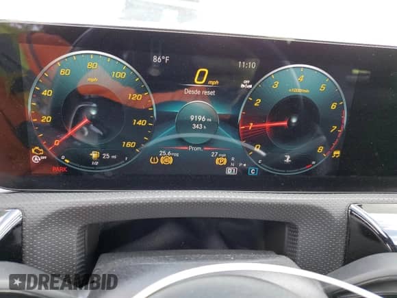 2021 Mercedes-Benz CLA 250 с VIN W1K5J4GB3MN228851, выставлен на аукционе Copart как лот 84570295 с пробегом 9 196 миль миль и Списание • Salvage title. История ставок и продаж доступна на DreamBid. Изображение 9.