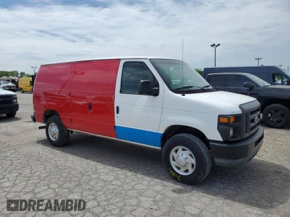 2011 Ford Econoline Cargo Commercial z VIN 1FTSE3EL3BDA38770, wystawiony jako Copart lot #63881715 z przebiegiem 153 607 mil mil oraz Czysty tytuł • Clean title. Historia ofert i sprzedaży dostępna na DreamBid. Obrazek 4.